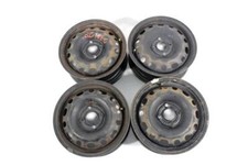 90473459 SET 4 CERCHI IN FERRO DA 14 POLLICI 4 FORI 5,5JX14H2 ET 49 OPEL CORSA C
