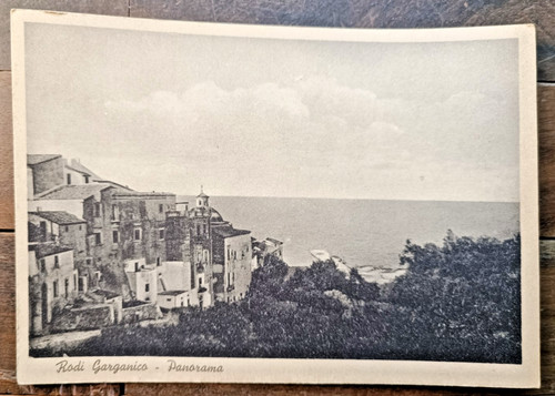 Cartolina rodi garganico in - di,