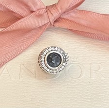 Originale Pandora "Blue Crown O Charm" blu, argento 925 #799058C01