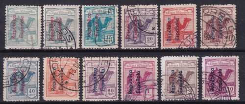 1931 sáhara república serie - repÚblica,