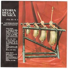 Disco 33 giri 1/3 STORIA DELLA MUSICA vol IX n. 2 la generazione dell'ottanta