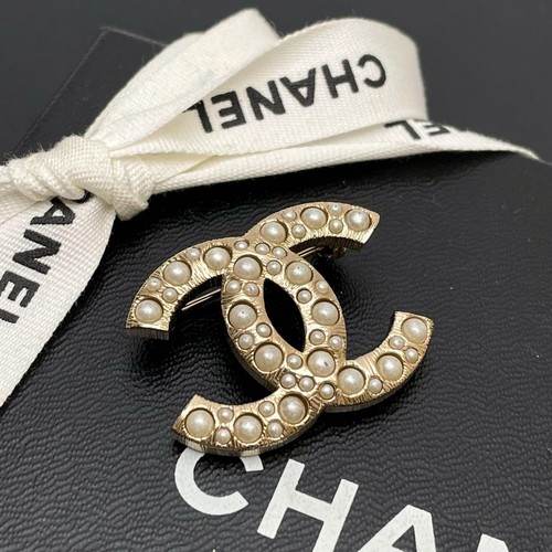 Spilla chanel coco mark oro - chanel,