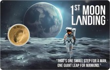 MOONLANDING 1/1000 oz moneta
