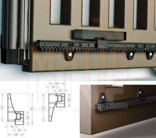 CREMAGLIERA PER CANCELLO SCORREVOLE PORTATA 800KG IN PLASTICA - MODULARE- mt. 1