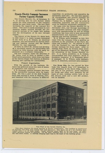 1916 dyneto electric - dyneto, &