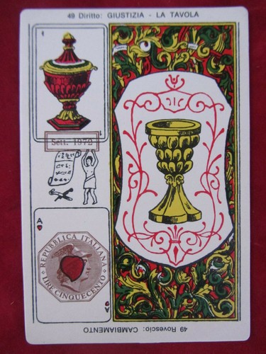 1972 tarocco egizio - 1972, per