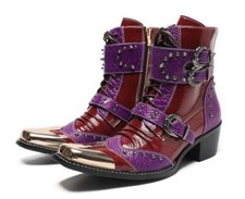 Scarpe da uomo moda punk rock