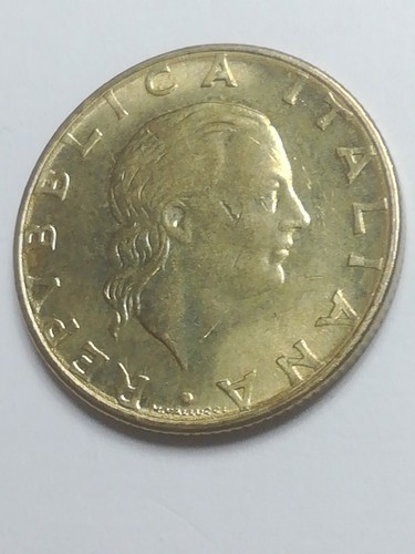 Moneta 200 lire - moneta,