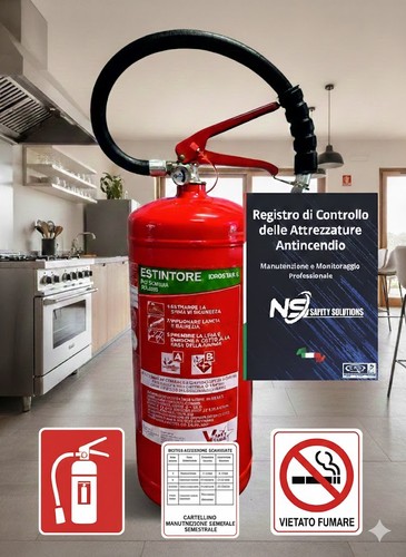 Estintore schiuma 6 - lt,