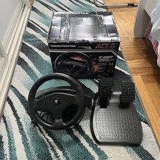 Thrustmaster T100 Force feedback steering wheel & pedals  PS3 & Windows PC