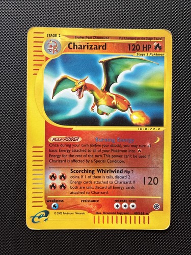 Charizard 165 reverse holo - charizard,