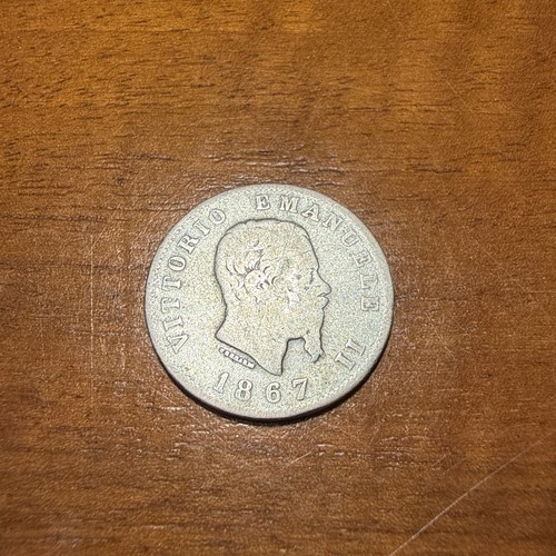 Lira 1867 torino rarissima - 1,