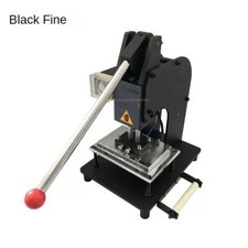 Stampatrice a caldo manuale piegatrice e marcatrice pressa di calore