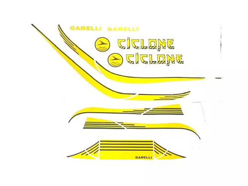 Garelli ciclone giallo - giallo,