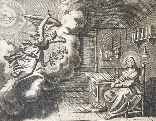 Annunciazione della vergine - della, di