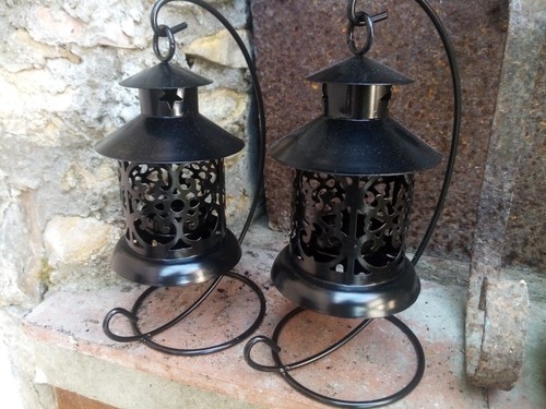 Lanterne porta candele - , con