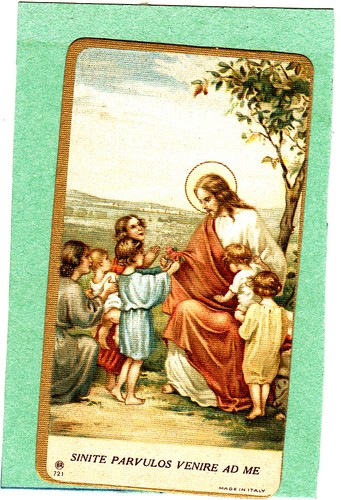 Canivet santino holy card - canivet,