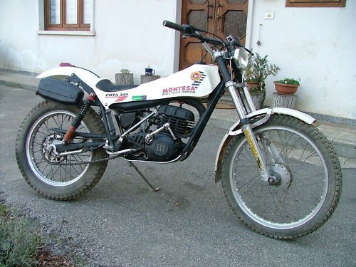 Moto montesa cota 349 - montesa, scocca