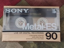 1 cassetta Sony Metal-ES 90