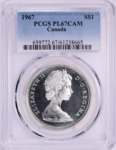 Canada proof 1967 dollaro - canada,