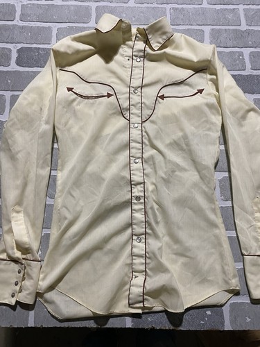 Vintage camicia abito western - camicia,