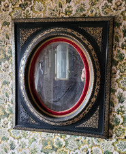 CORNICE CON SPECCHIO ANTICO