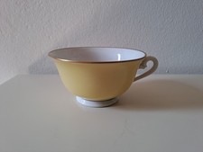 1 TAZZA THE PORCELLANA GIALLA