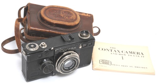 Fotocamera zeiss contax - fotocamera,