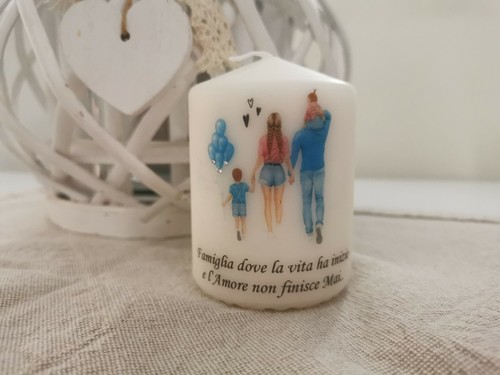 Candele personalizzate per