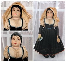 Bambola in feltro tipo