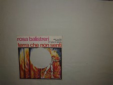 Rosa Balistreri ‎– Mi Votu E Mi Rivotu - Copertina Forata Per Disco 45 Giri 7"