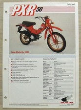 HONDA PXR50 CICLOMOTORE Scheda