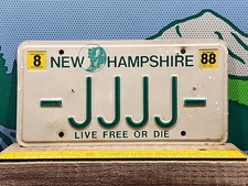 Targa Vanity New Hampshire