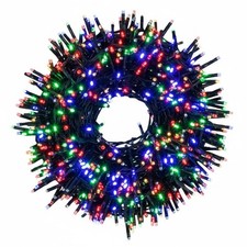 luci decorazioni per albero di natale 2000 led 80 mt per interno ed esterno IP44