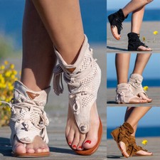 Sandali donna estivi nappa