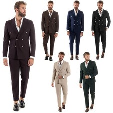 Abito Uomo Doppiopetto Viscosa