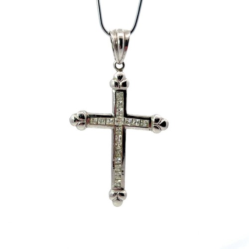 Ciondolo croce grande in - grande, 2"