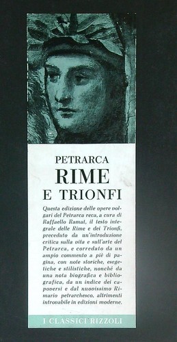 Rime trionfi petrarca - trionfi,