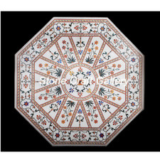 Tavolo Centrale In Marmo 36"