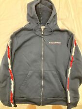 TOMMY HILFIGER FELPA UOMO CON CAPPUCCIO ORIGINALE BLU TG. M