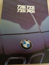 Catalogue Brochure BMW 728 i /