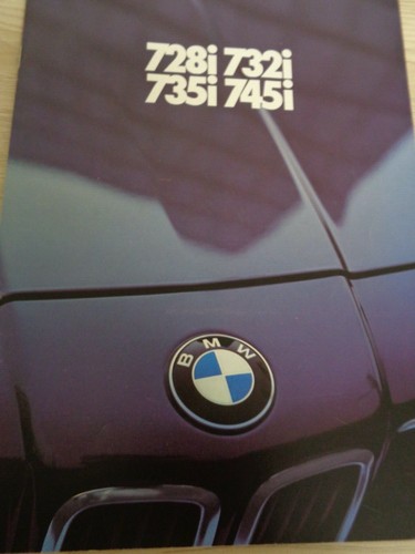 Catalogue brochure bmw 728 - bmw,