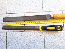 Coppia di lime per ferro 1 Piatta e 1 mezzaluna, usate ma come nuove