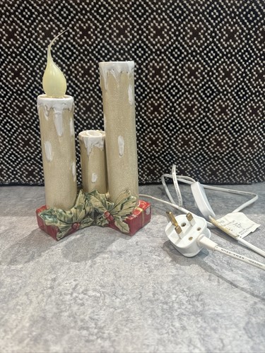 Candele decorazione natalizia - candele,
