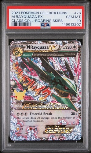 Carta pokemon psa m - psa, 10