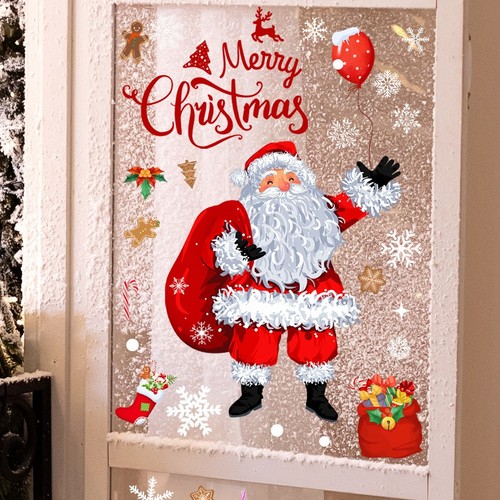 Adesivo pvc babbo natale - babbo,