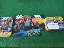 Puzzle Blaze Age 6+ 5" X 7" 24 pezzi con scatola di latta per pezzi incompleti 