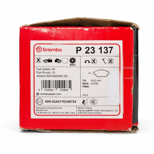 Brembo 137 pastiglie - 23,