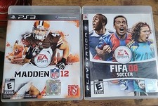 Madden Nfl 12 & Fifa Soccer 08