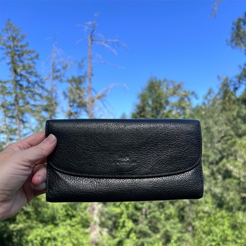 Vintage coach portafoglio nero - vintage,